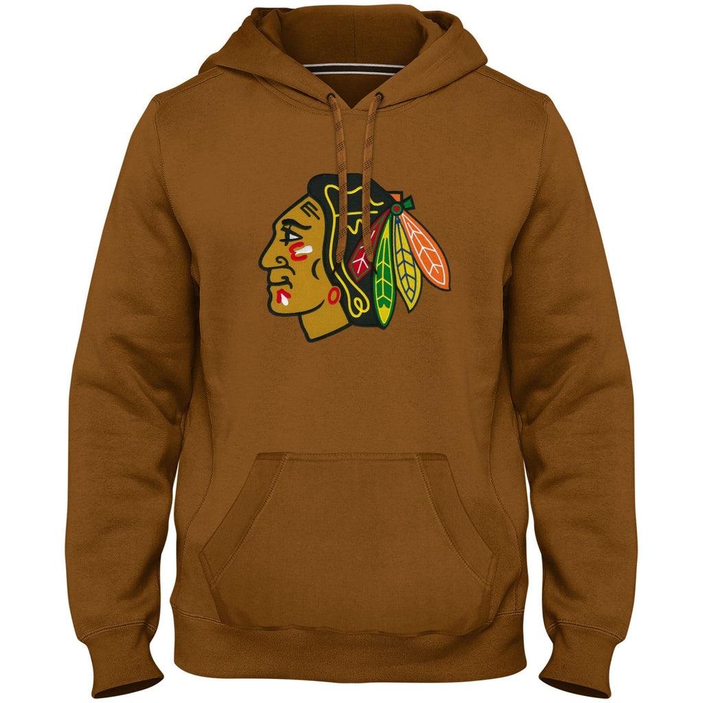Chicago Blackhawks NHL Bulletin Men Dune Express Twill Logo Hoodie product image 1, provided for visual reference and