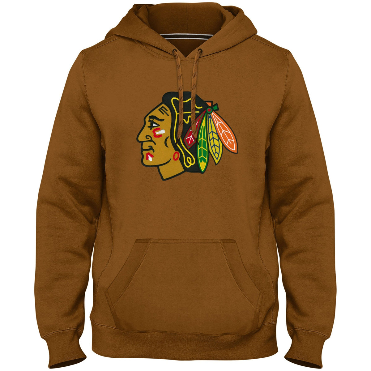 Chicago Blackhawks NHL Bulletin Men Dune Express Twill Logo Hoodie product image 1, provided for visual reference and