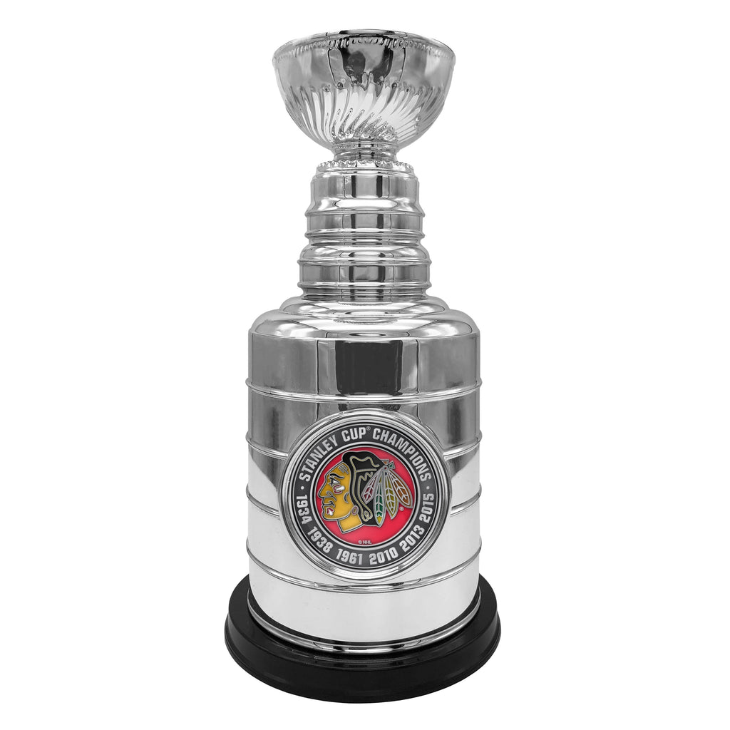 Chicago Blackhawks NHL TSV 8" Stanley Cup Champions Replica Trophy product image 1, provided for visual reference and
