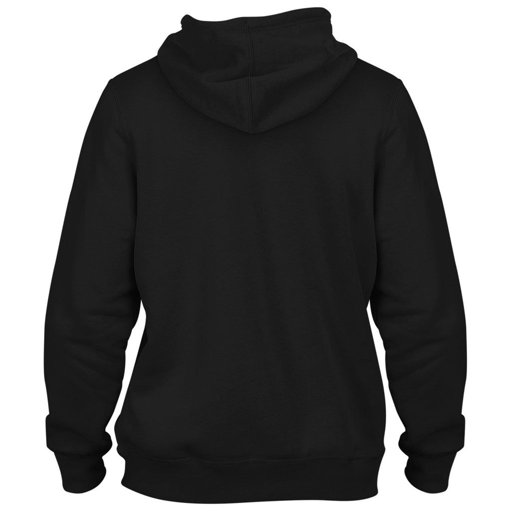 Chicago Bulls NBA Bulletin Men Black Express Twill Logo Hoodie product image 3, provided for visual reference and product