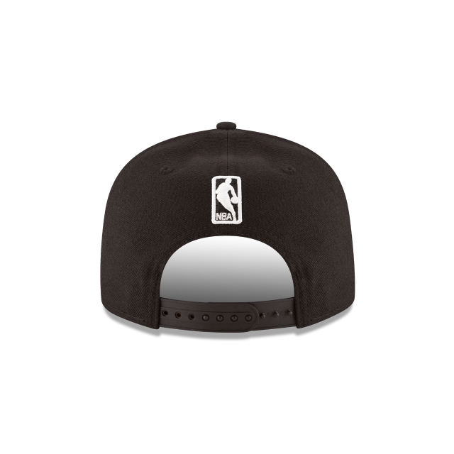 Chicago Bulls NBA New Era Men Black 9Fifty Team Color Snapback product image 2, provided for visual reference and product