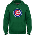 Chicago Cubs MLB Bulletin Men Green Express Twill Logo Hoodie product image 1, provided for visual reference and product