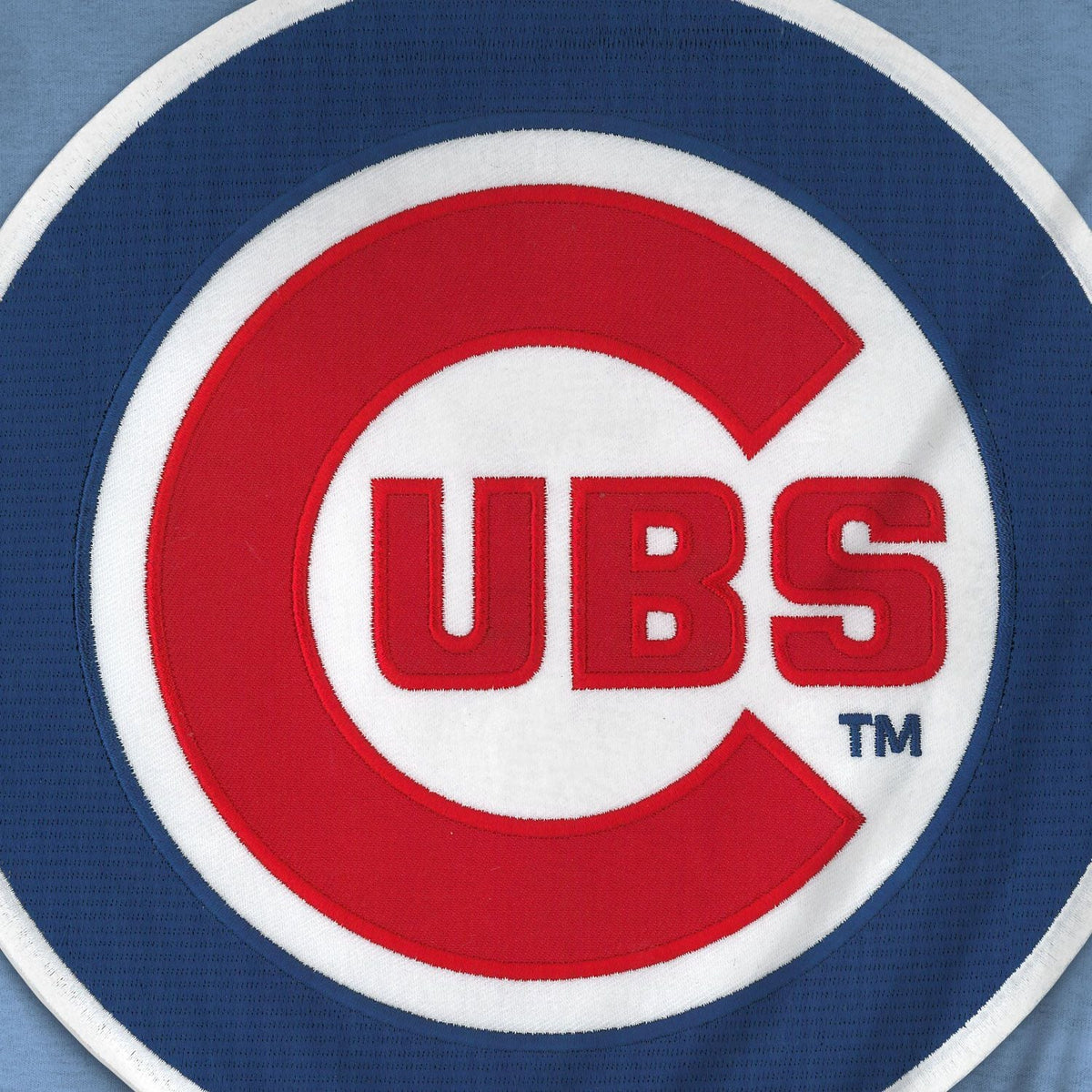 Chicago Cubs MLB Bulletin Men Light Blue Express Twill Logo Hoodie product image 3, provided for visual reference and