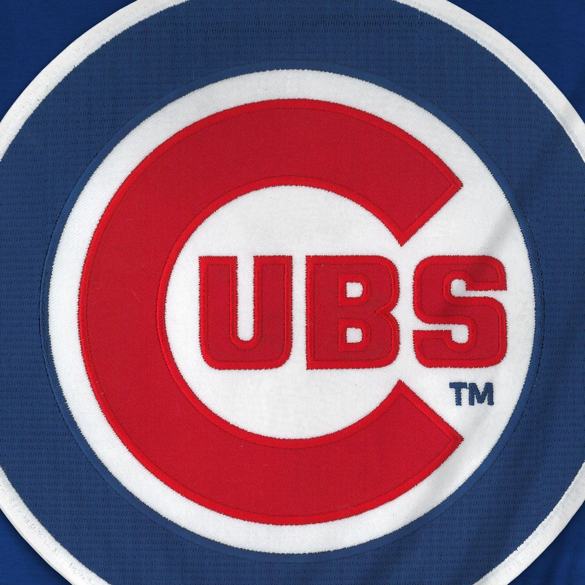Chicago Cubs MLB Bulletin Men Royal Blue Express Twill Logo Hoodie product image 3, provided for visual reference and