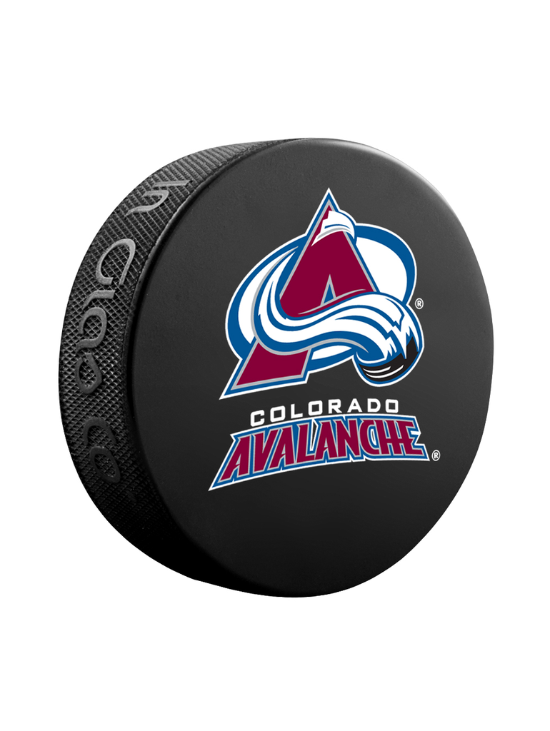 Colorado Avalanche NHL Inglasco Basic Souvenir Hockey Puck product image 1, provided for visual reference and product detail