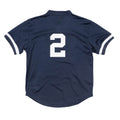 Derek Jeter New York Yankees MLB Mitchell & Ness Men Navy 1995 Authentic BP Jersey product image 1, provided for visual