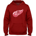 Detroit Red Wings NHL Bulletin Men Red Express Twill Logo Hoodie product image 1, provided for visual reference and product