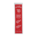 Detroit Red Wings NHL Winning Streak Red 8"x32" Premium Heritage Banner product image 1, provided for visual reference and