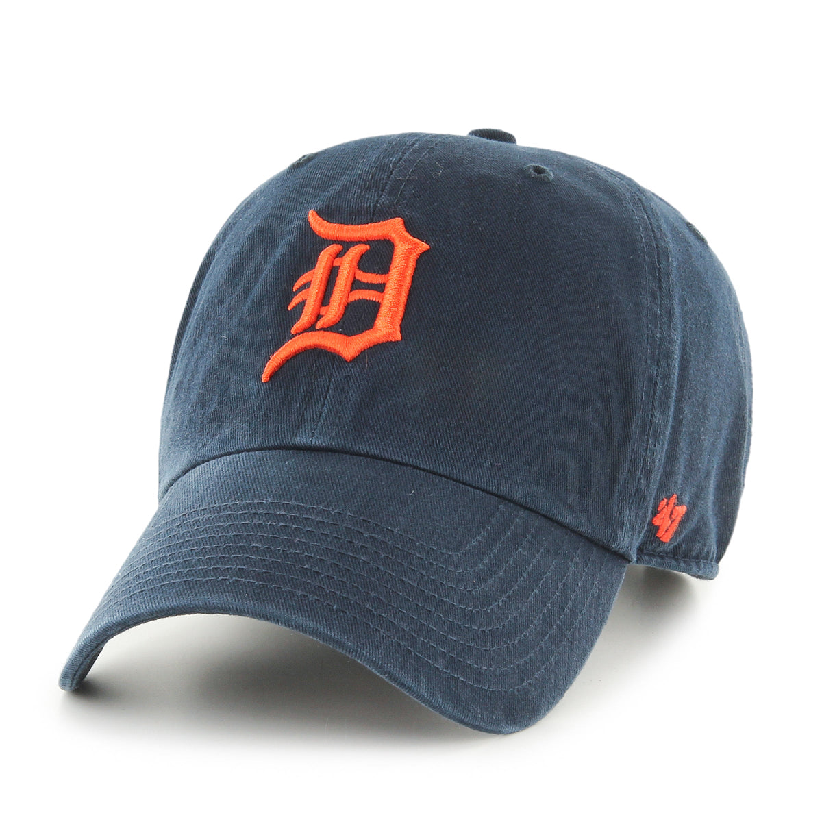 Detroit Tigers MLB 47 Brand Men Navy Clean Up Adjustable Hat product image 1, provided for visual reference and product