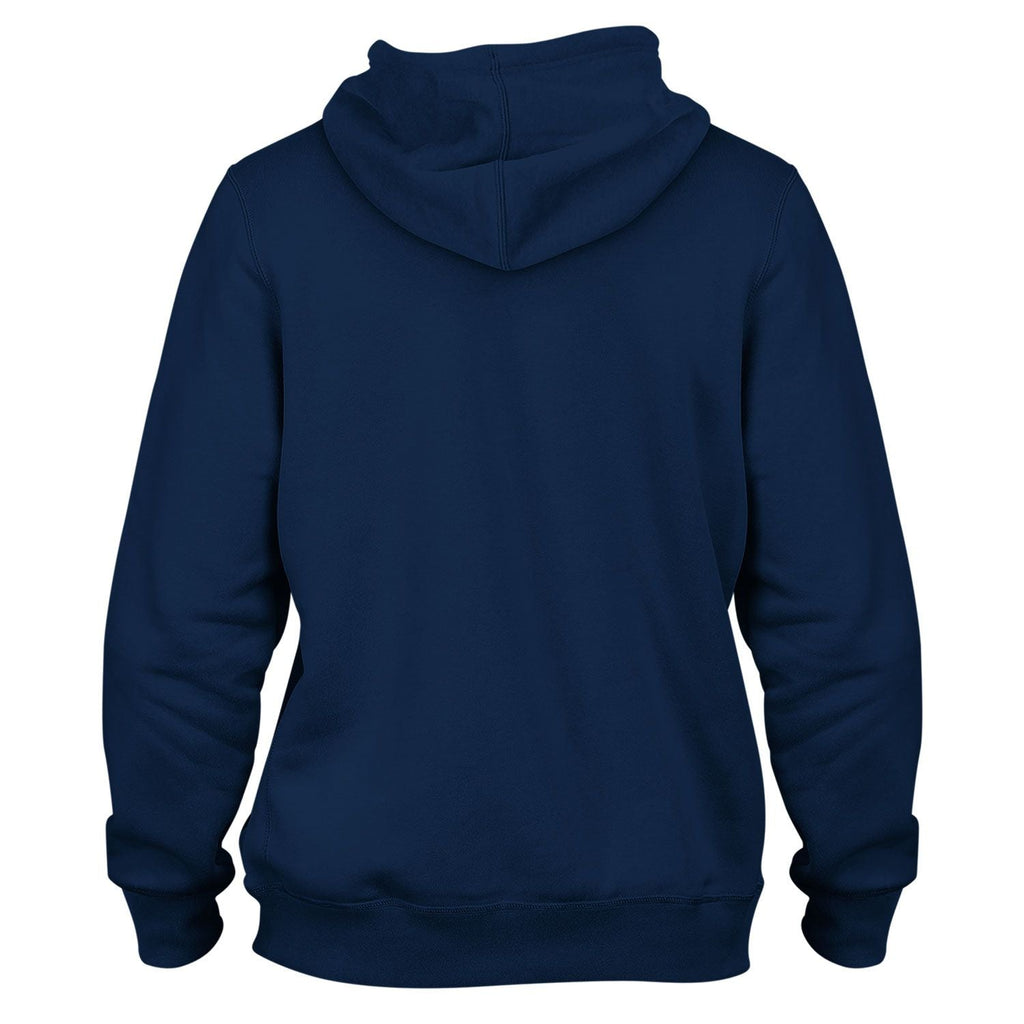 Detroit Tigers MLB Bulletin Men Navy Express Twill Logo Hoodie product image 2, provided for visual reference and product