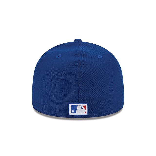 Toronto Blue Jays MLB New Era Men White/Royal Blue 59Fifty Cooperstown Fitted Hat product image 2, provided for visual