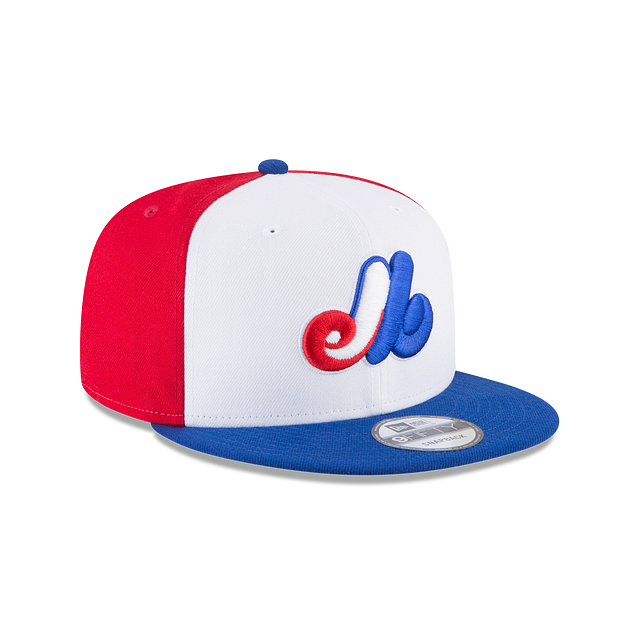 Montreal Expos MLB New Era Men Tricolor 9Fifty Cooperstown Snapback product image 4, provided for visual reference and