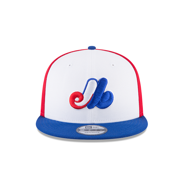 Montreal Expos MLB New Era Men Tricolor 9Fifty Cooperstown Snapback product image 6, provided for visual reference and