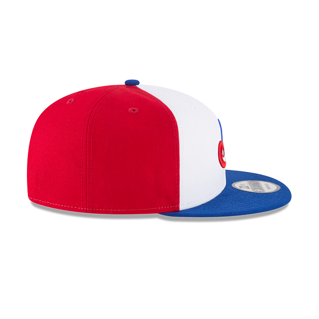 Montreal Expos MLB New Era Men Tricolor 9Fifty Cooperstown Snapback product image 3, provided for visual reference and