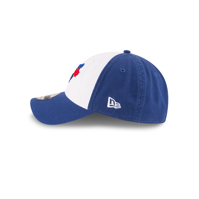 Toronto Blue Jays MLB New Era Men White/Royal Blue 9Twenty Alternate Core Classic Adjustable Hat product image 6, provided
