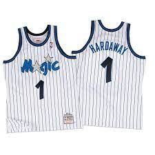 Orlando Magic Anfernee "Penny" Hardaway 1993-94 Mitchell & Ness White Basketball Jersey product image 1, provided for visual