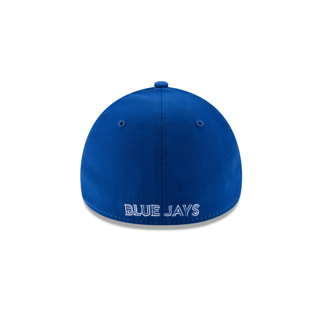Toronto Blue Jays MLB New Era Men White/Royal Blue 39Thirty Team Classic Alternate Stretch Fit Hat product image 2, provided