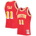 Houston Rockets Yao Ming 2004-05 Mitchell & Ness Red Basketball Jersey product image 1, provided for visual reference and