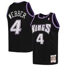 Sacramento Kings Chris Webber 2000-01 Hardwood Classics Swingman Jersey product image 1, provided for visual reference and