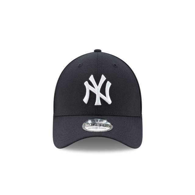 New York Yankees MLB New Era Men Navy 39Thirty Team Classic Stretch Fit Hat product image 4, provided for visual reference
