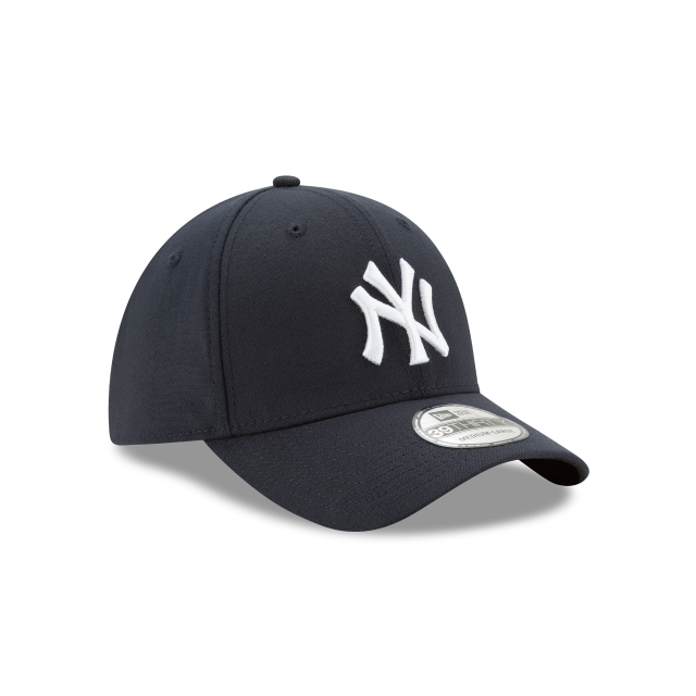 New York Yankees MLB New Era Men Navy 39Thirty Team Classic Stretch Fit Hat product image 5, provided for visual reference