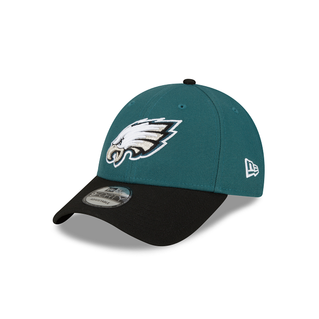 Philadelphia Eagles NFL New Era Men Green/Black 9Forty The League Two Tone Adjustable Hat product image 1, provided for