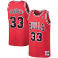 Chicago Bulls Scottie Pippen Red 1997-98 Hardwood Classics Swingman Jersey product image 1, provided for visual reference
