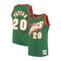 Seattle Supersonics Gary Payton Green 1995-96 Hardwood Classics Swingman Jersey product image 1, provided for visual