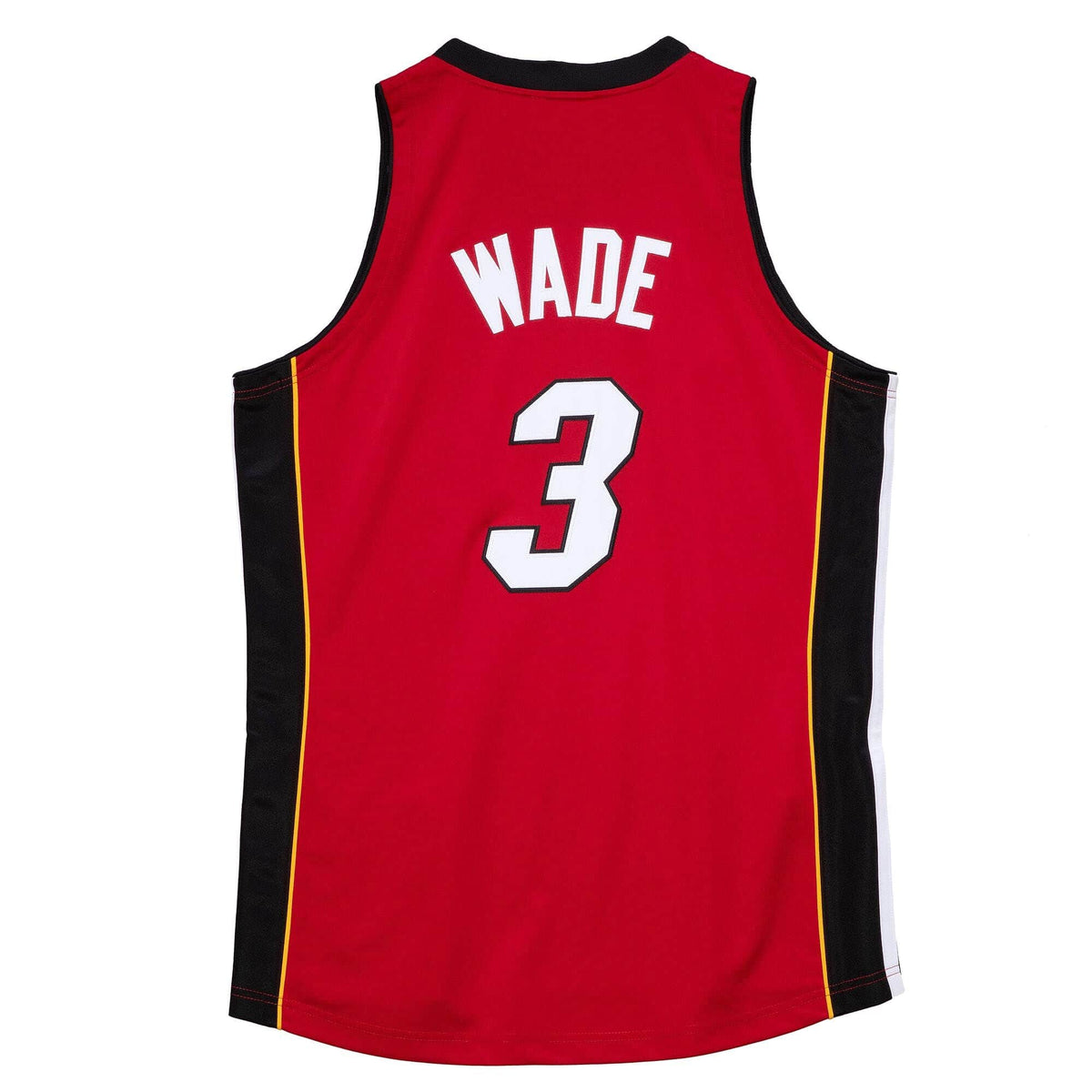 Dwyane Wade Miami Heats NBA Mitchell & Ness Men Red Hardwood Classics Finals 2005-06 Authentic Jersey product image 2,