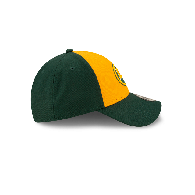 Edmonton Elks CFL New Era Men Yellow/Green 9Forty Alternate Snapback product image 6, provided for visual reference and