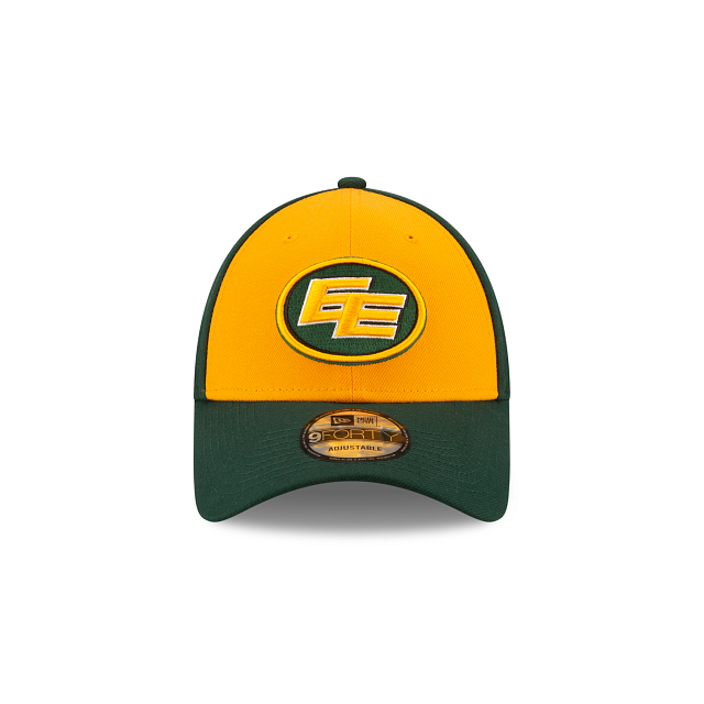 Edmonton Elks CFL New Era Men Yellow/Green 9Forty Alternate Snapback product image 3, provided for visual reference and