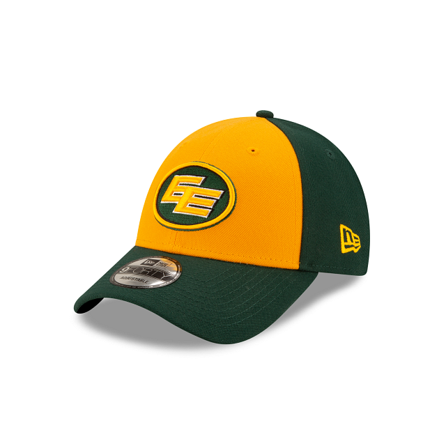 Edmonton Elks CFL New Era Men Yellow/Green 9Forty Alternate Snapback product image 1, provided for visual reference and