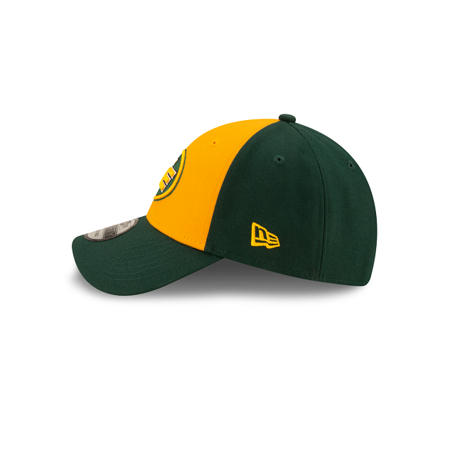 Edmonton Elks CFL New Era Men Yellow/Green 9Forty Alternate Snapback product image 5, provided for visual reference and