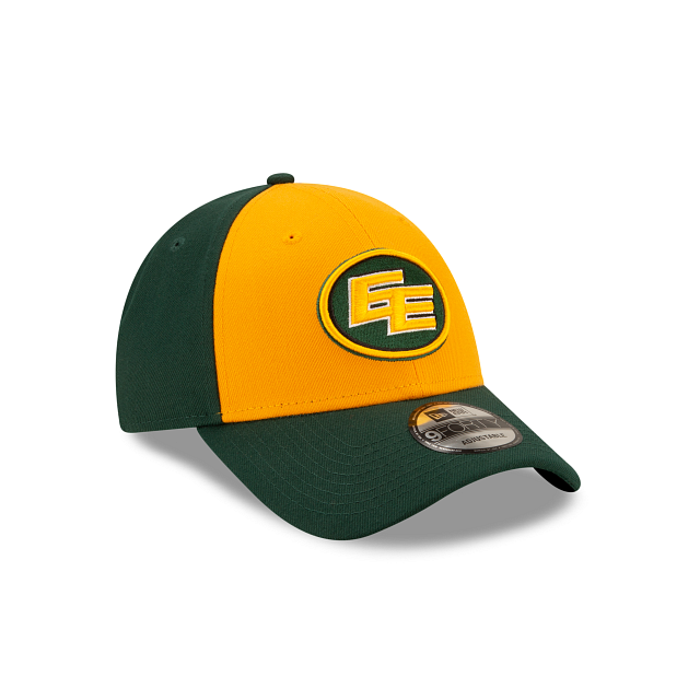 Edmonton Elks CFL New Era Men Yellow/Green 9Forty Alternate Snapback product image 4, provided for visual reference and