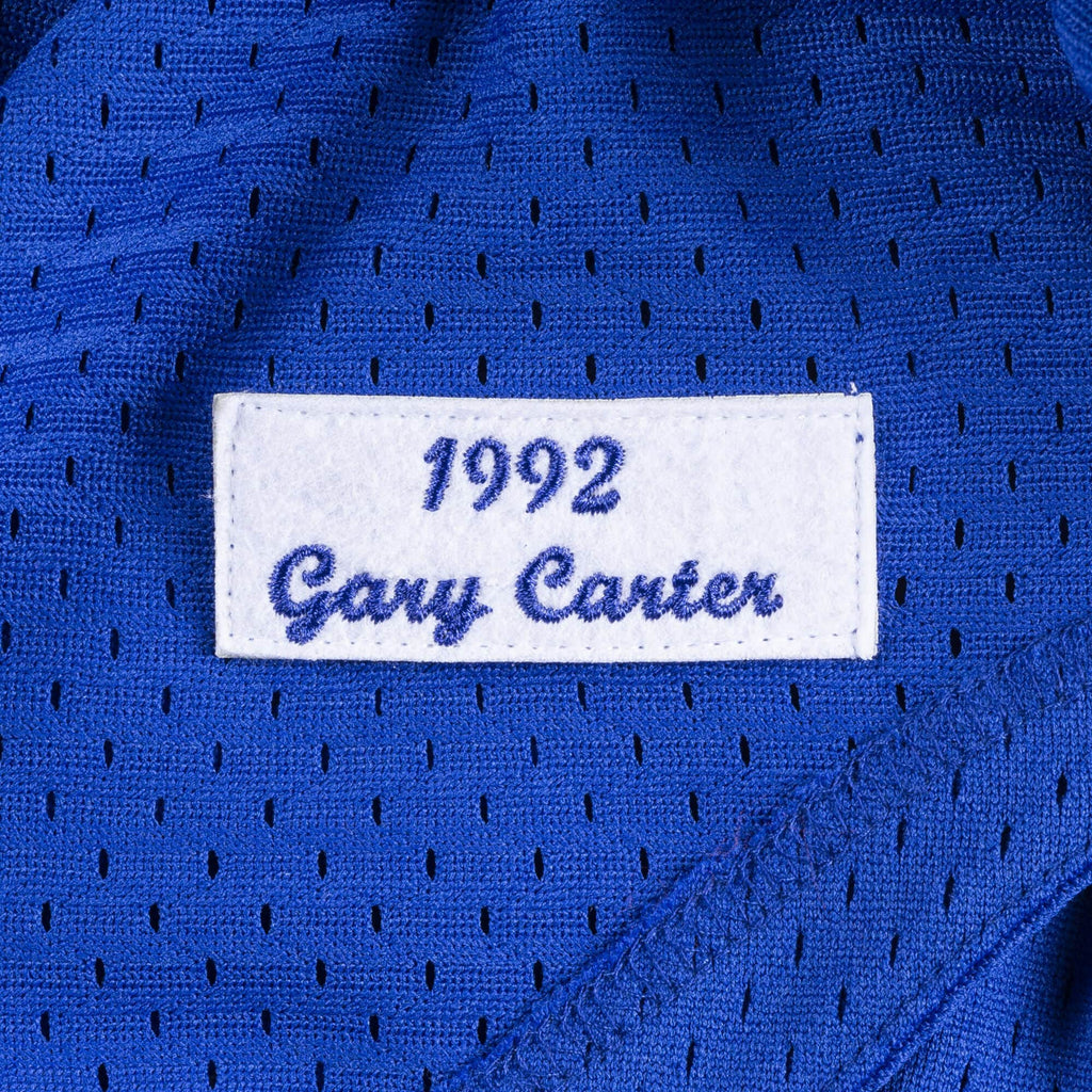 Gary Carter Montreal Expos MLB Mitchell & Ness Men Royal Blue 1992 Authentic BP Jersey product image 3, provided for visual