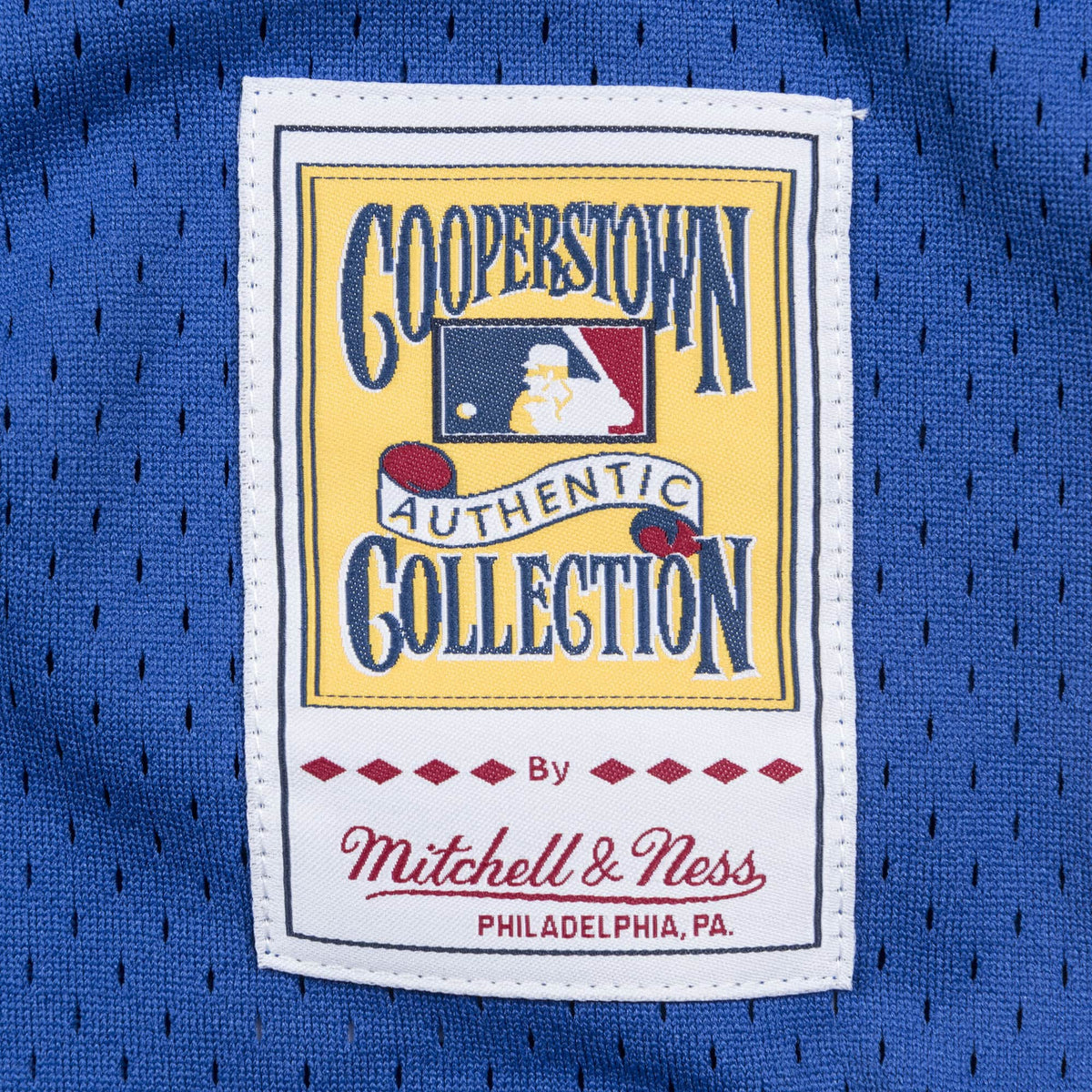 Gary Carter Montreal Expos MLB Mitchell & Ness Men Royal Blue 1992 Authentic BP Jersey product image 4, provided for visual