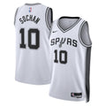 San Antonio Spurs Association Edition Swingman Jersey White Jeremy Sochan Unisex | RTJ13376 product image 1, provided for