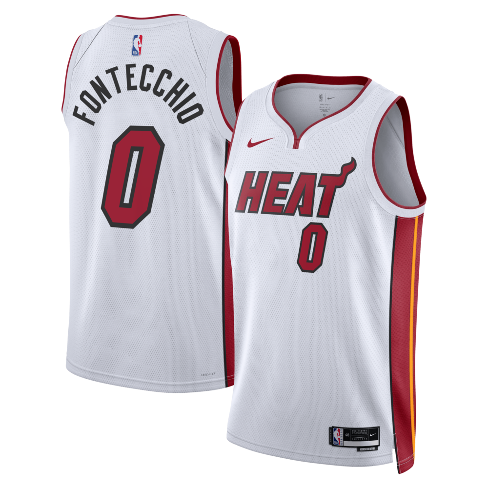 Miami Heat Association Edition Swingman Jersey White Simone Fontecchio Unisex | RTJ13337 product image 1, provided for