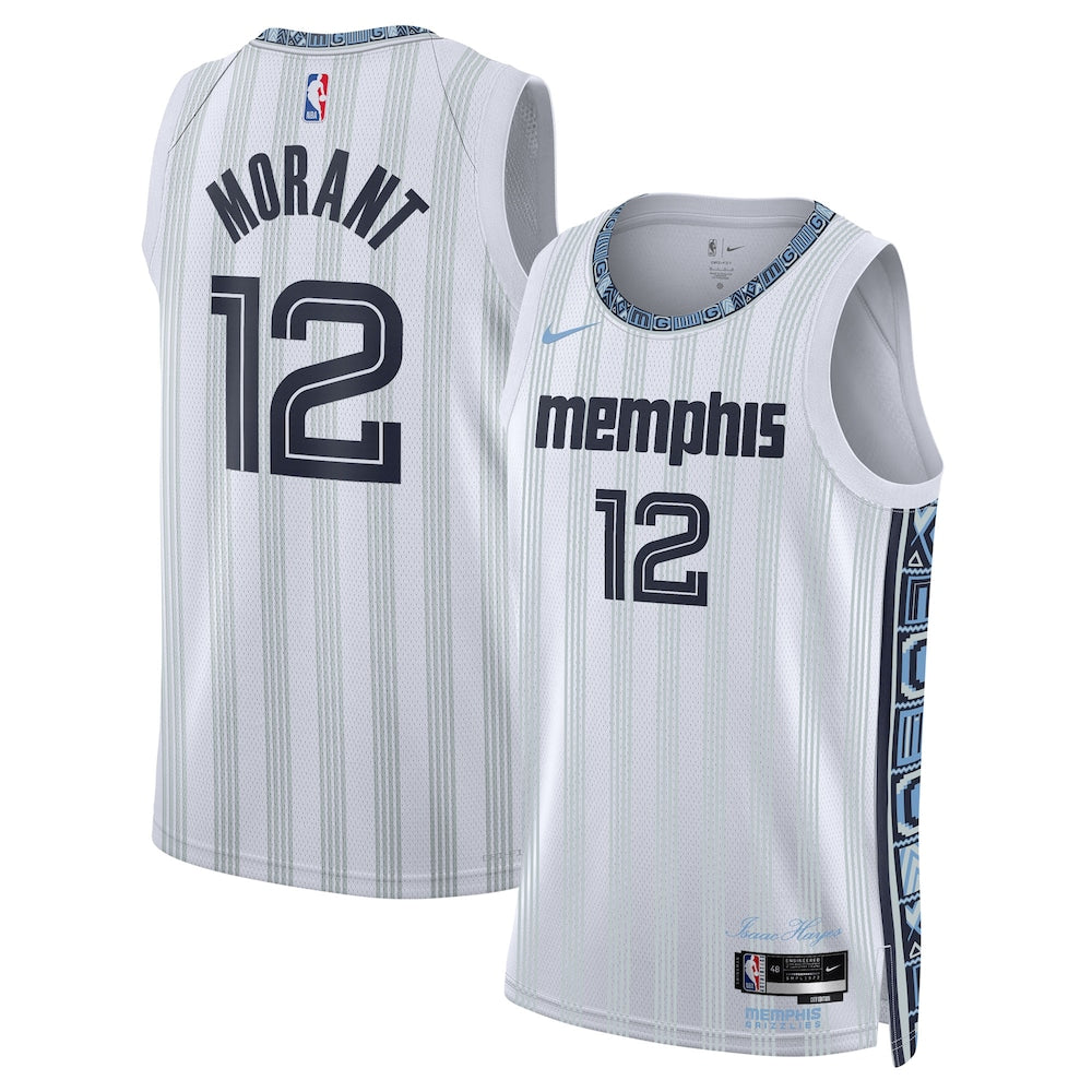 Memphis Grizzlies 202526 City Edition Swingman Jersey Gray Ja Morant Unisex | RTJ13327 product image 1, provided for visual