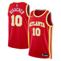 Atlanta Hawks Icon Swingman Jersey Red Zaccharie Risacher Unisex | RTJ13294 product image 1, provided for visual reference