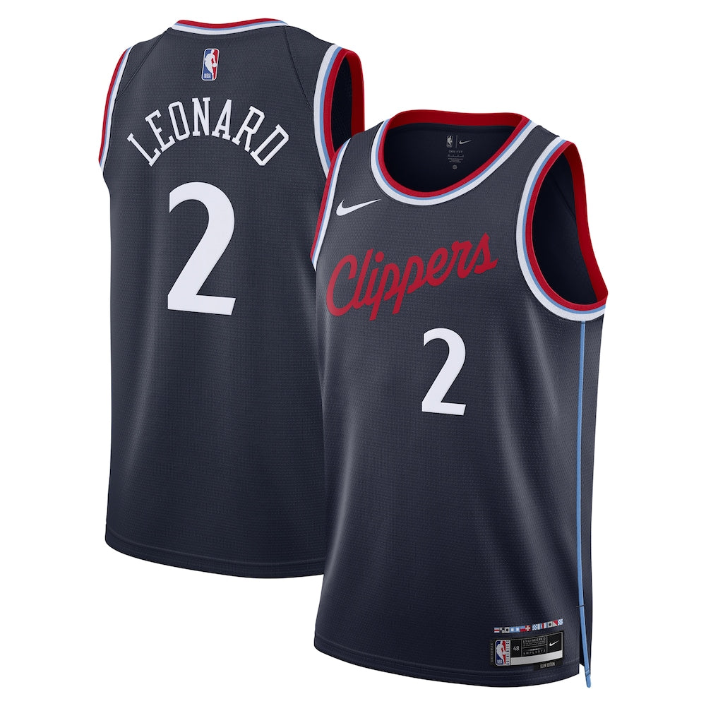 La Clippers Icon Edition Swingman Jersey Navy Kawhi Leonard Unisex | RTJ13288 product image 1, provided for visual reference