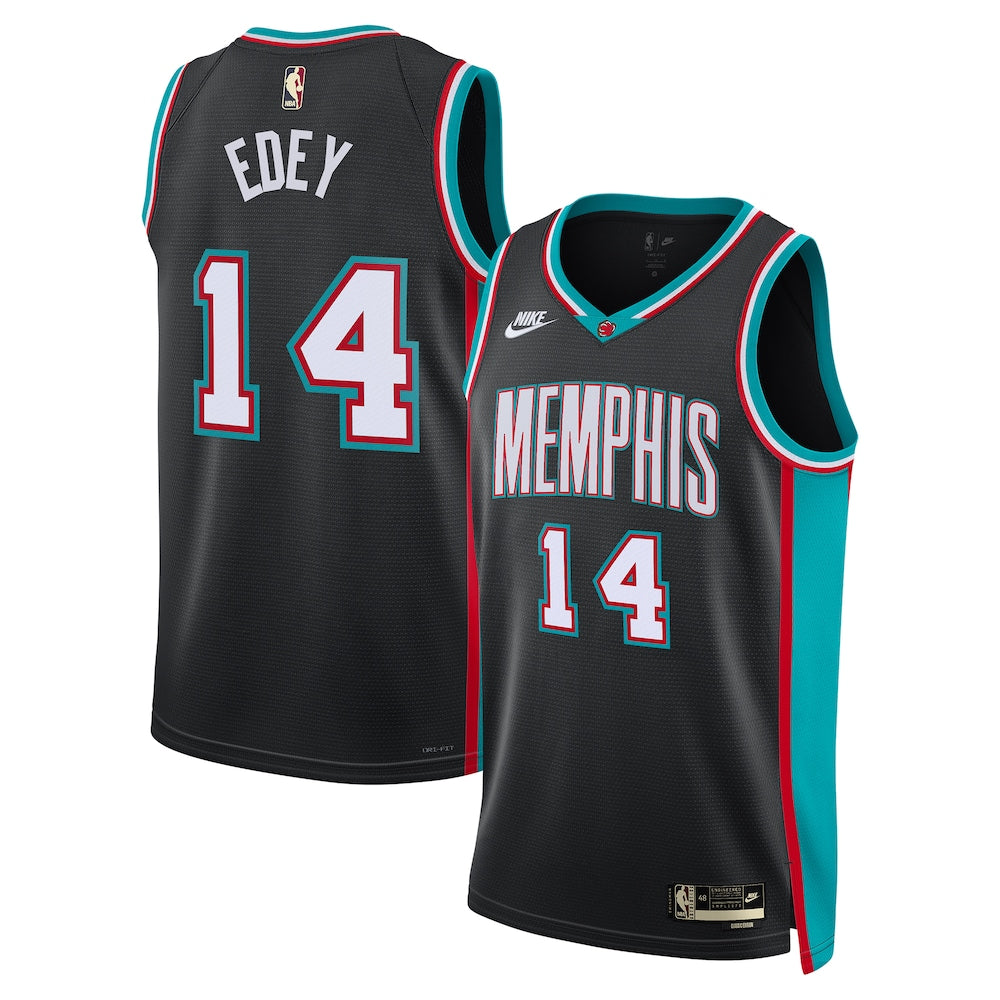 Memphis Grizzlies Classic Edition Jersey Black Zach Edey Unisex | RTJ13280 product image 1, provided for visual reference