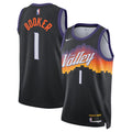 Phoenix Suns 202526 City Edition Swingman Jersey Black Devin Booker Unisex | RTJ13259 product image 1, provided for visual