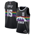 Denver Nuggets 202526 City Edition Swingman Jersey Black Nikola Joki Unisex | RTJ13248 product image 1, provided for visual
