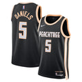 Atlanta Hawks 202526 City Edition Swingman Jersey Black Dyson Daniels Unisex | RTJ13247 product image 1, provided for visual