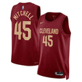 Cleveland Cavaliers Icon Edition Swingman Jersey Maroon Donovan Mitchell Unisex | RTJ13235 product image 1, provided for
