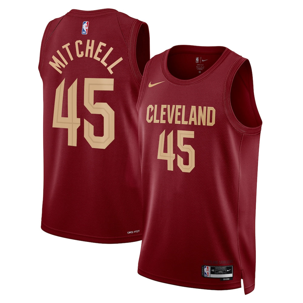 Cleveland Cavaliers Icon Edition Swingman Jersey Maroon Donovan Mitchell Unisex | RTJ13235 product image 1, provided for