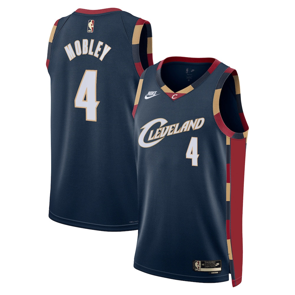 Cleveland Cavaliers Classic Edition Jersey Navy Evan Mobley Unisex | RTJ13238 product image 1, provided for visual reference