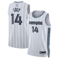 Memphis Grizzlies 202526 City Edition Swingman Jersey Gray Zach Edey Unisex | RTJ13227 product image 1, provided for visual