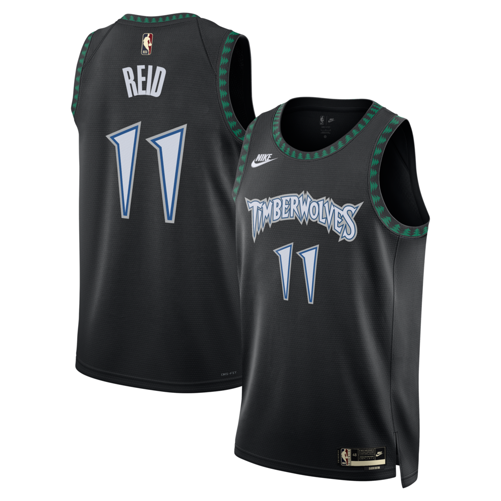 Minnesota Timberwolves Classic Edition Jersey Black Naz Reid Unisex | RTJ13207 product image 1, provided for visual